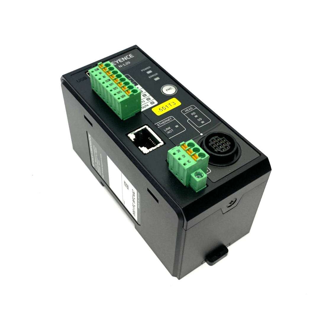 Keyence N-L20 Ethernet Connection Communication Unit 11-Point Display - Maverick Industrial Sales