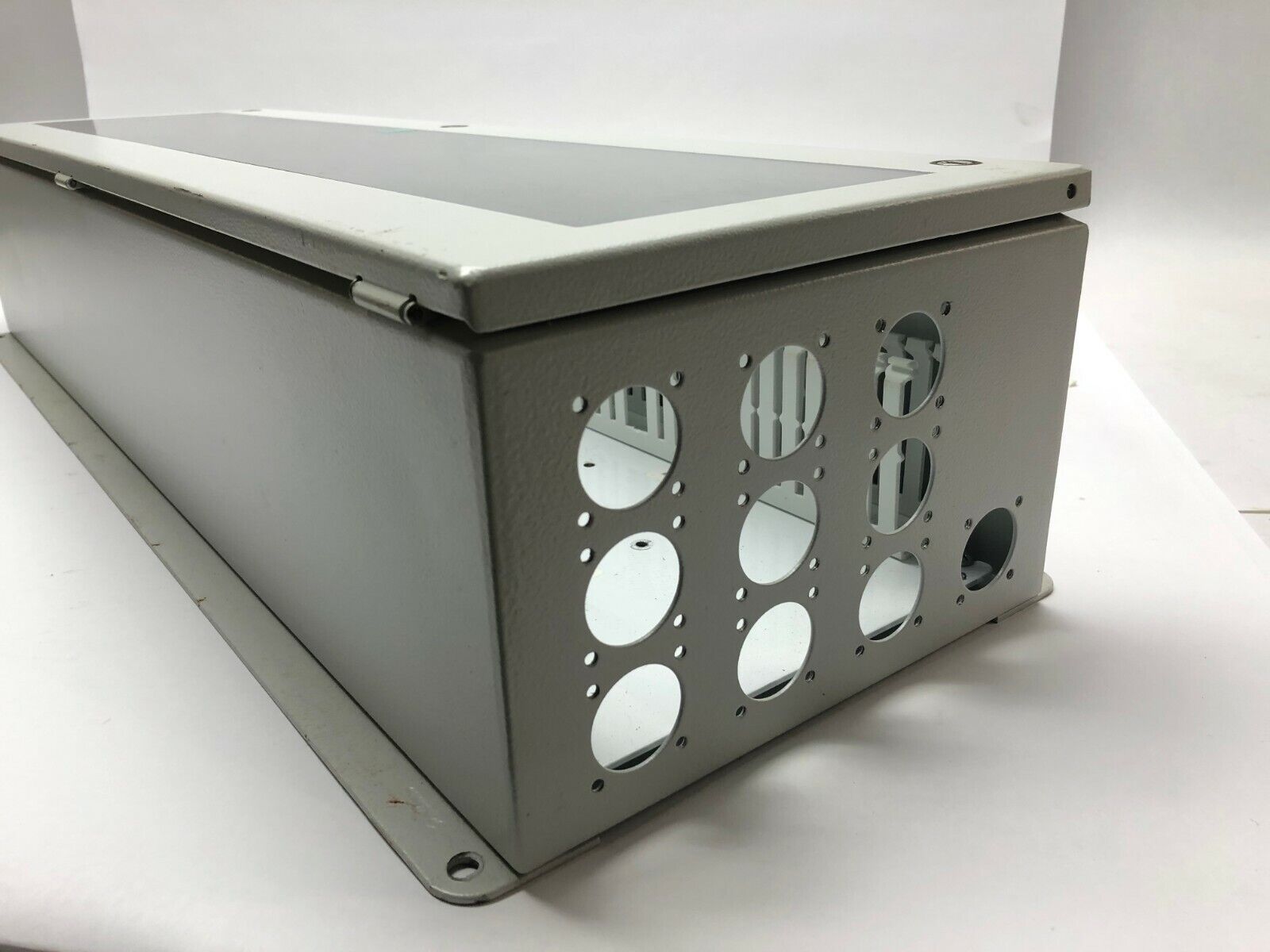Hoffman LWC237716/SPL InLine Landscape Enclosure 230x770x155mm w/ Window - Maverick Industrial Sales