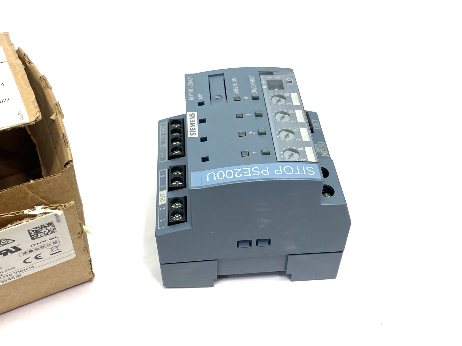 Siemens 6EP1961-2BA21 SITOP PSE200U Selectivity Module, 4-Channel Output - Maverick Industrial Sales