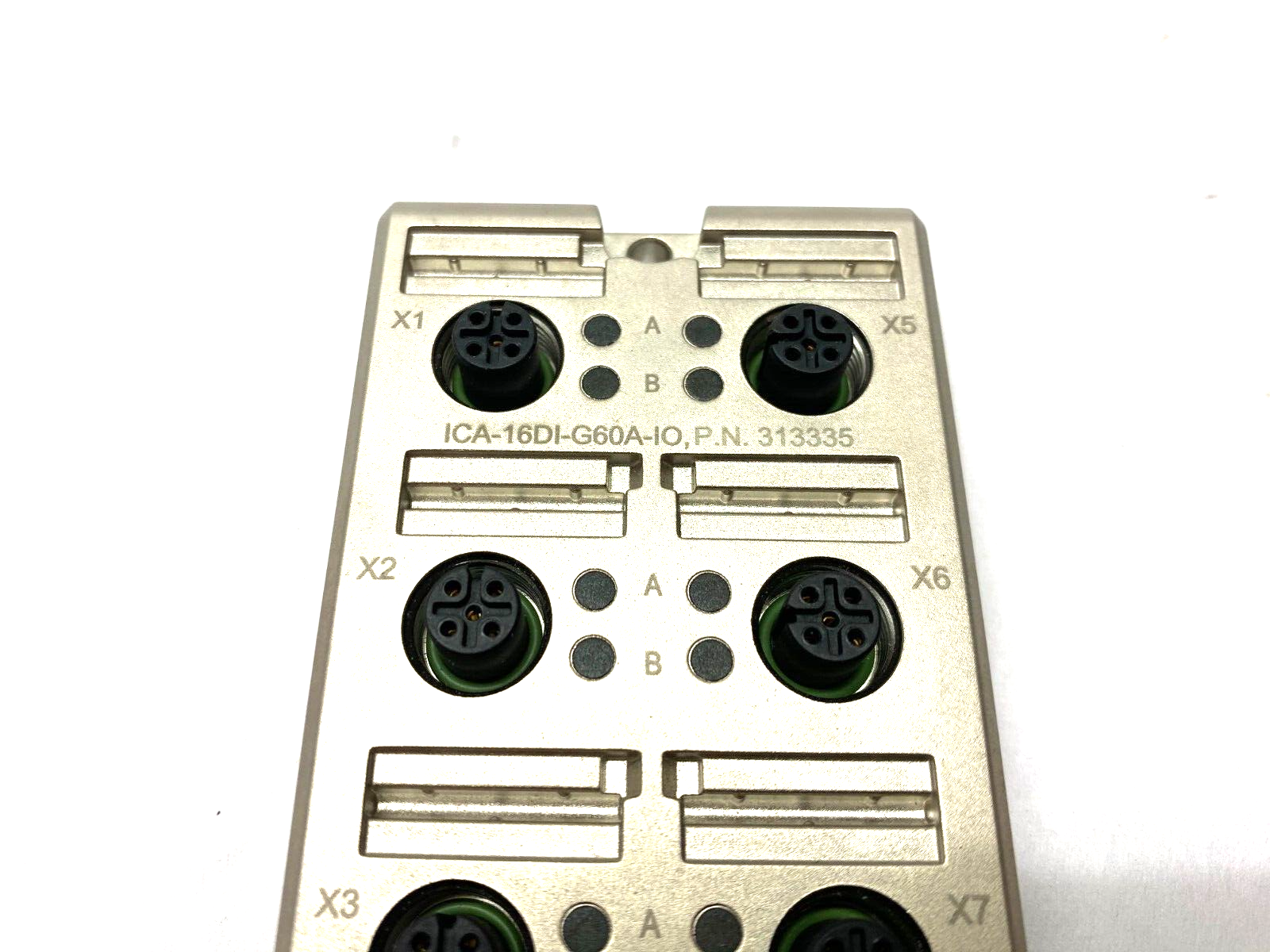 ICA-16DI-G60A-IO, 313335 | Pepperl+Fuchs ICA-16DI-G60A-IO IO-Link Ethernet Fieldbus Hub Module, 313335 - New – Open box - Maverick Industrial Sales