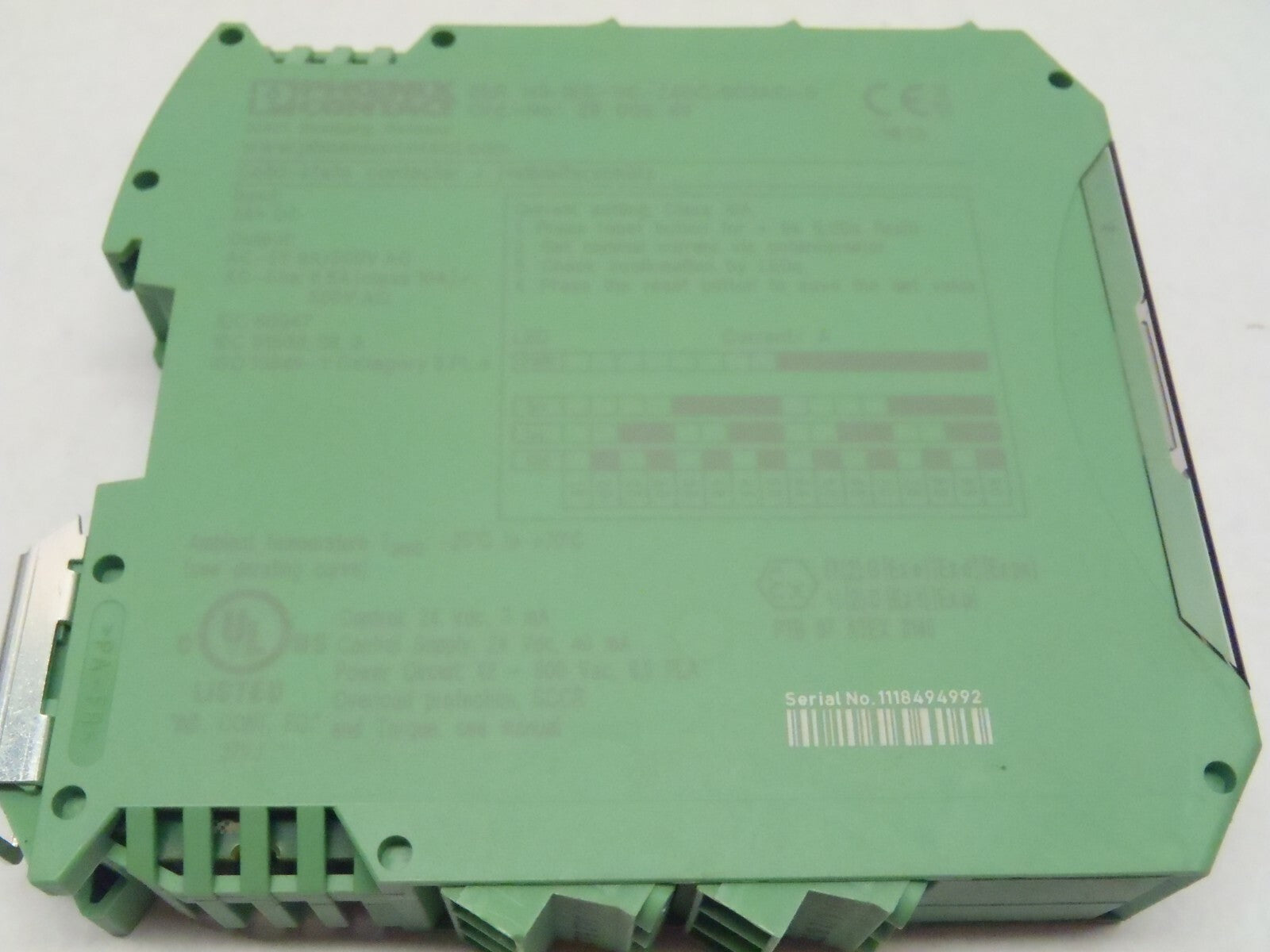 Phoenix Contact 29 005 69 Solid State Contactor ELH H3-IES-SC-24DC/500AC-9 - Maverick Industrial Sales