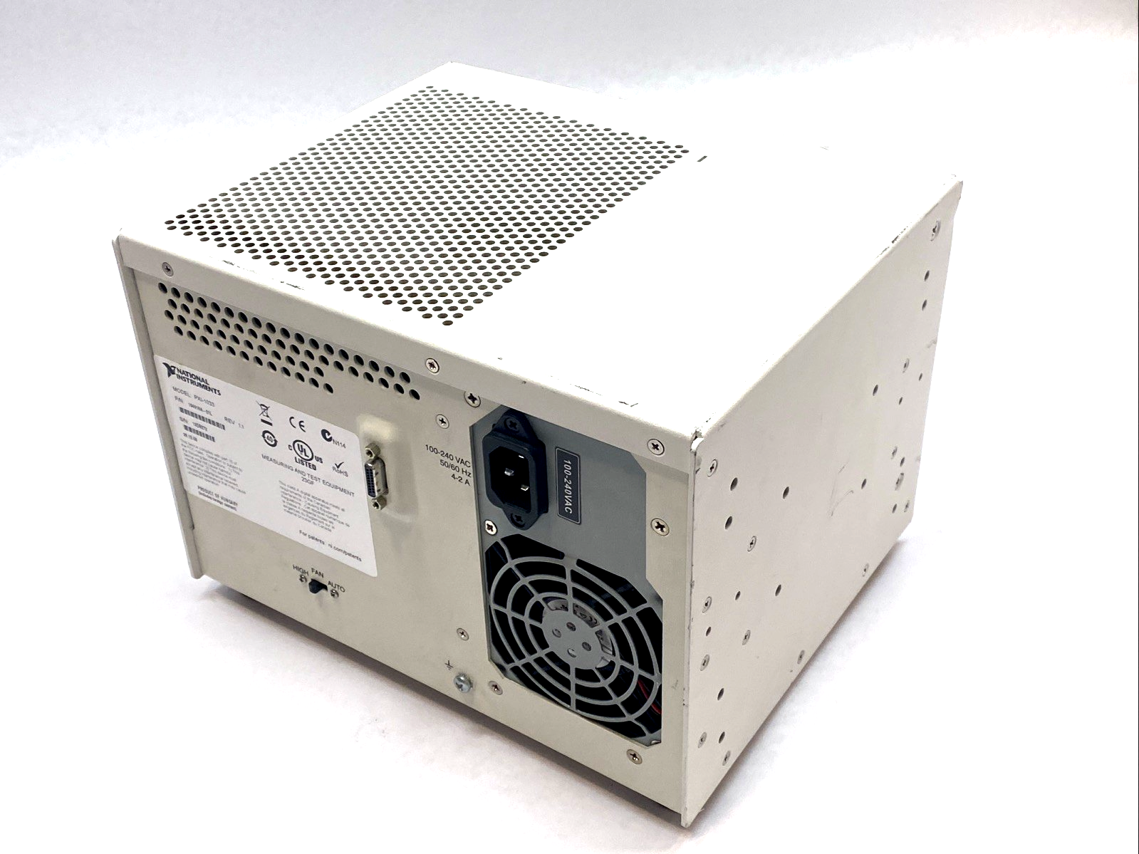 NI PXI-1033 | National Instruments 5-Slot PXI Chassis MXI-Express - For parts or not working - Maverick Industrial Sales