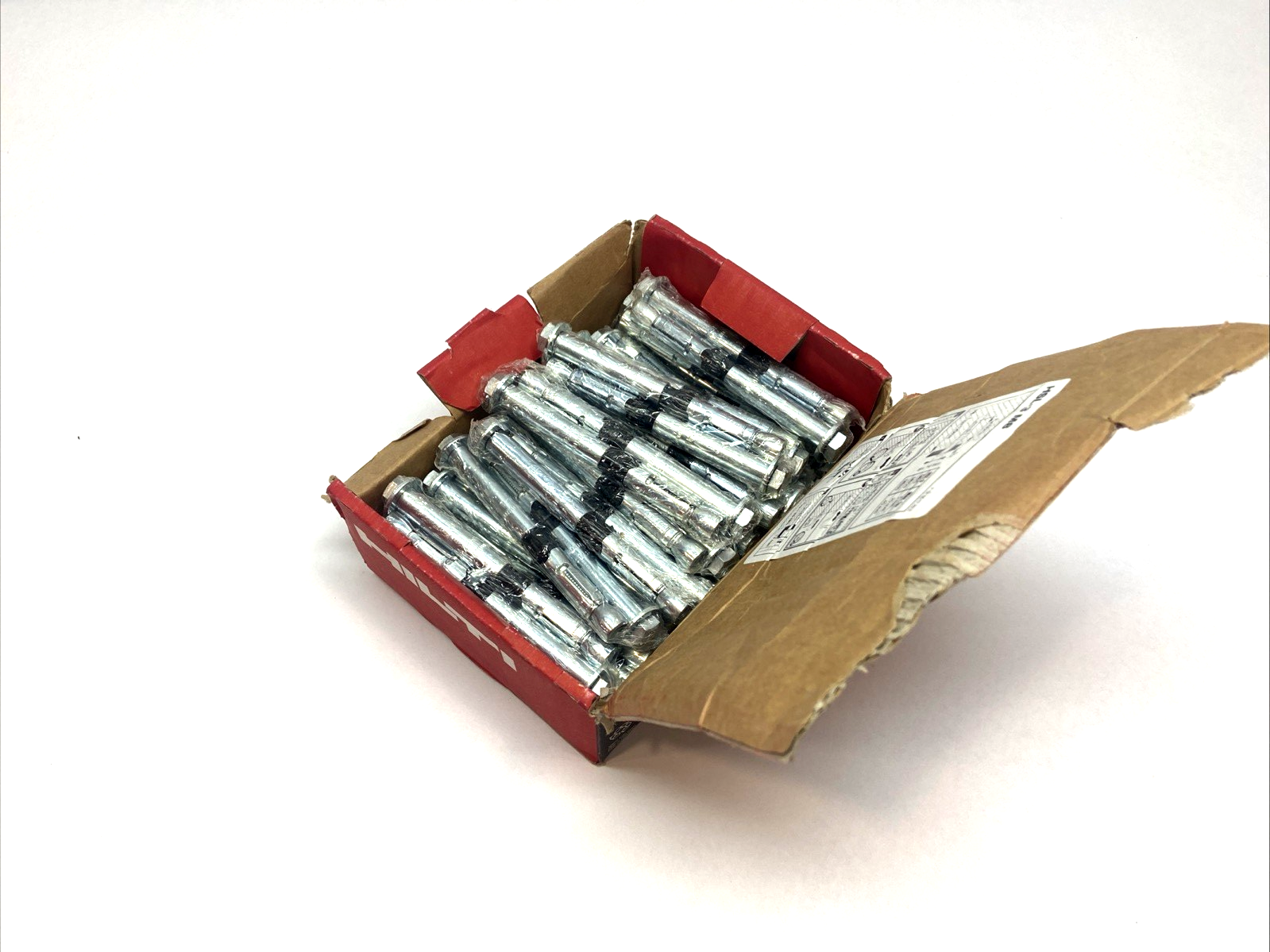 371776 | Hilti HSL-3 M8/40 Heavy Duty Expansion Anchor LOT OF 44 - New – Open box - Maverick Industrial Sales