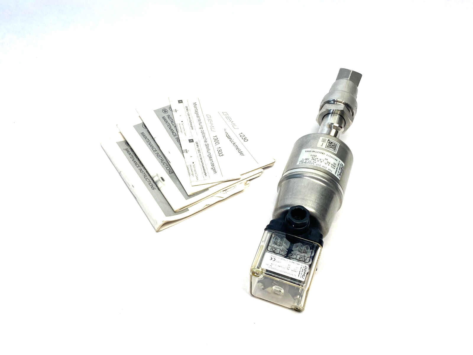 GEMÜ 550 15D 137 512G1RD403 Angle Seat Globe Valve 2/2-Way Body 88350177 - Maverick Industrial Sales