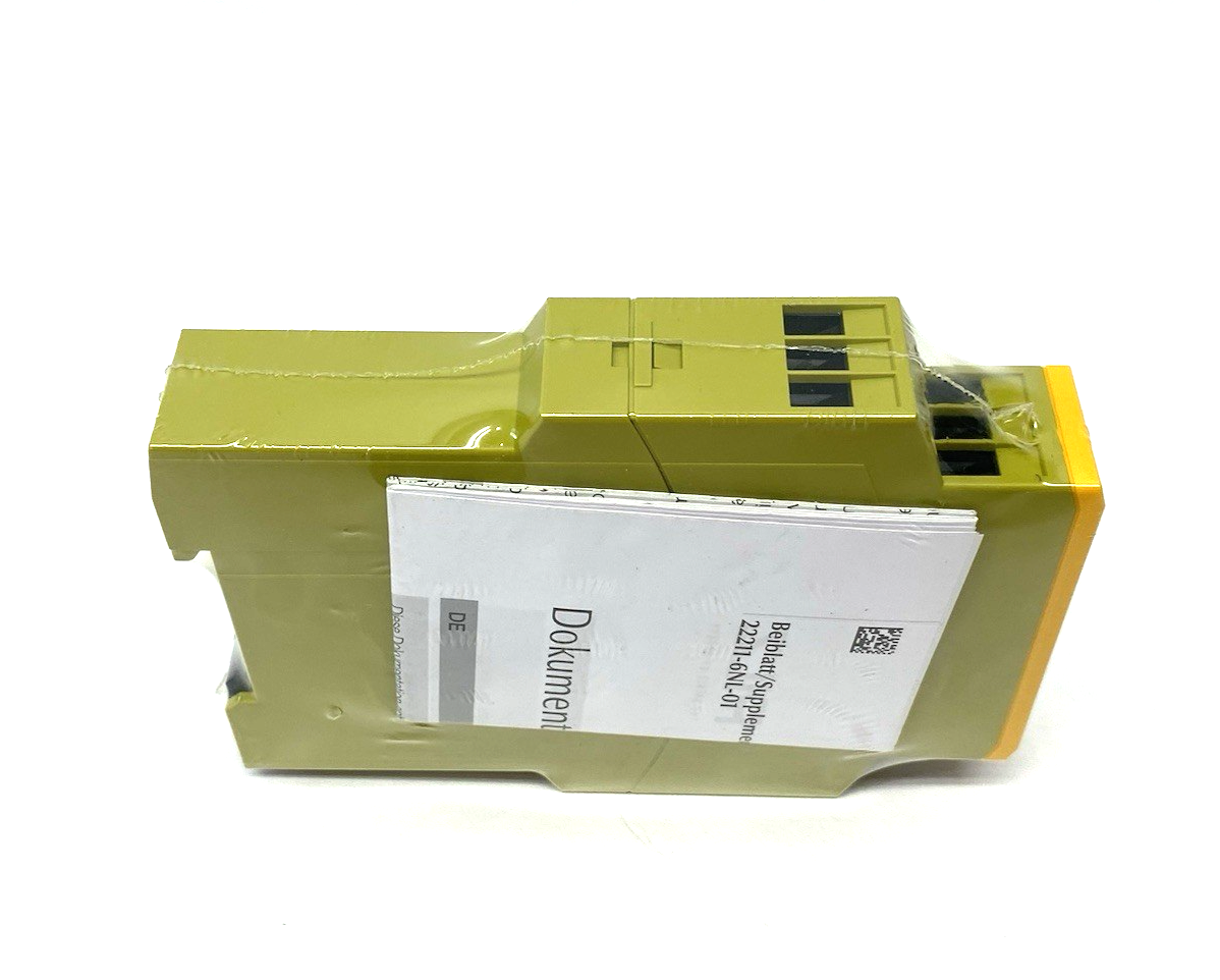 Pilz 774300 Standalone Safety Relay 1-Channel Input, PNOZ X1 24VAC/DC 3n/o 1n/c - Maverick Industrial Sales