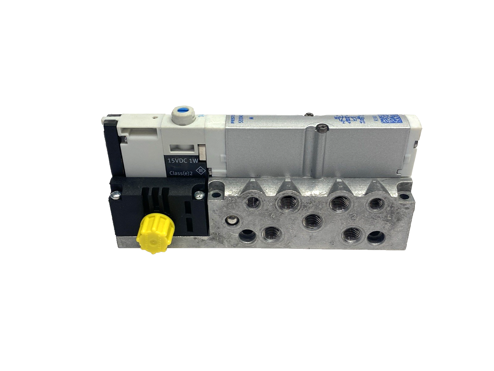 Festo VMPA1-IC-AP-1 Sub-Base 533394 & VMPA1-M1H-M-PI Solenoid Valve 533342 - Maverick Industrial Sales