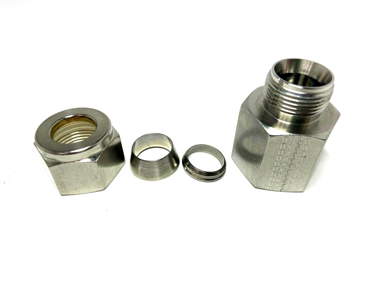 Parker Stainless Steel Tubing Adapter 1/2" Tube OD x 1/2 NPT Female - Maverick Industrial Sales