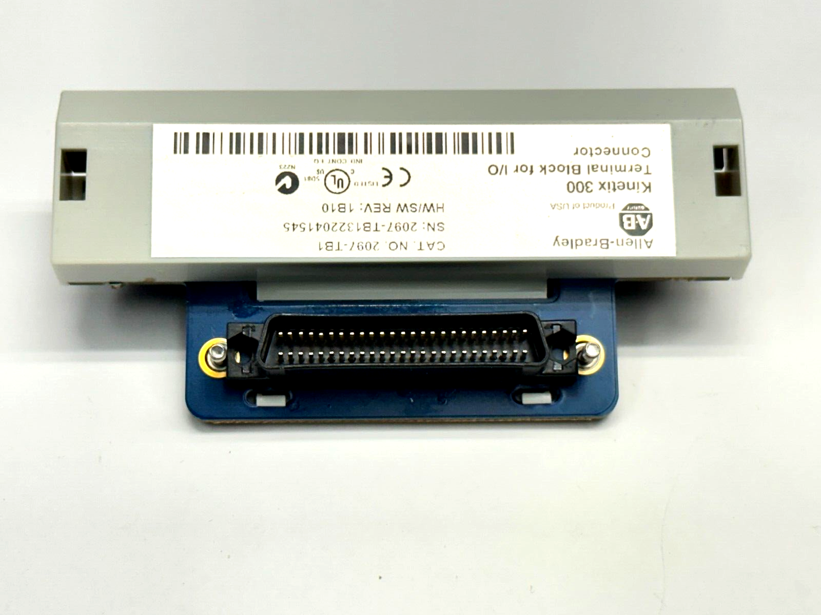 Allen Bradley 2097-TB1 Rev 1B10 Kinetix 300 Terminal Block For I/O Connector - Maverick Industrial Sales