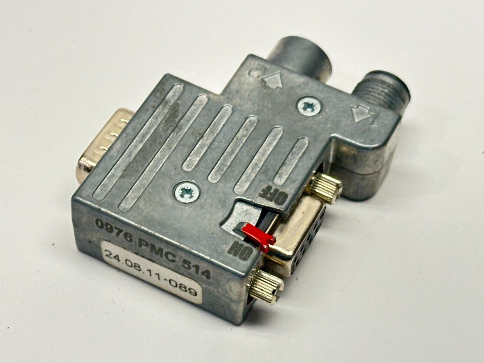 Lumberg Automation 0976 PMC 514 Connector Adapter D-Sub - M12 5/4 Pin 109517 - Maverick Industrial Sales