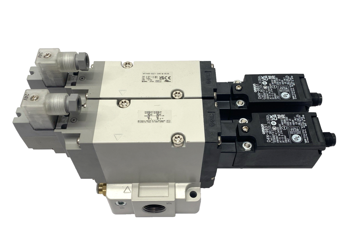 VP744R-5DZ1-04N-M-X538 | SMC Residual Pressure Release, Solenoid Valve, ISO13849-1 - New – Open box - Maverick Industrial Sales