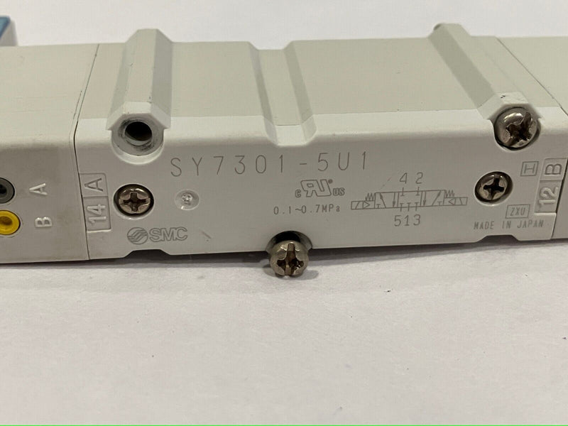 SMC SY7301-5U1 Solenoid Valve 4/5 Port 24V - Maverick Industrial Sales