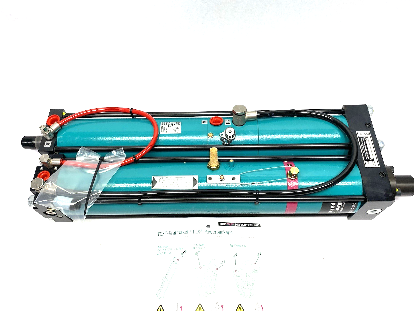 K 04.00.200.12 | TOX Pressotechnik Powerpackage Type K, Compact, Version 000 - New – Open box - Maverick Industrial Sales