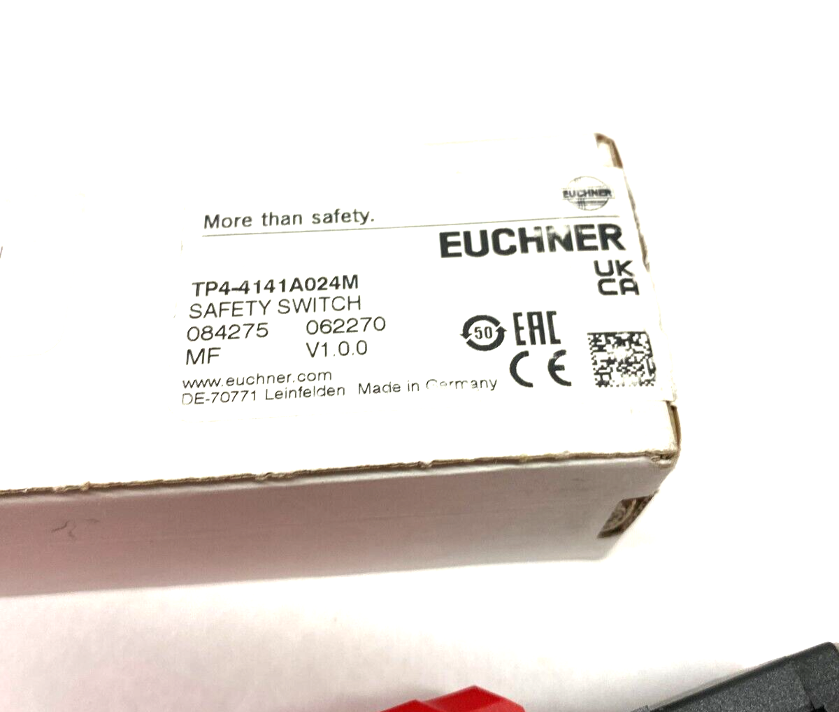 Euchner TP4-4141A024M Auxiliary Release Safety Switch 3x M20 Cable Entry 084275 - Maverick Industrial Sales