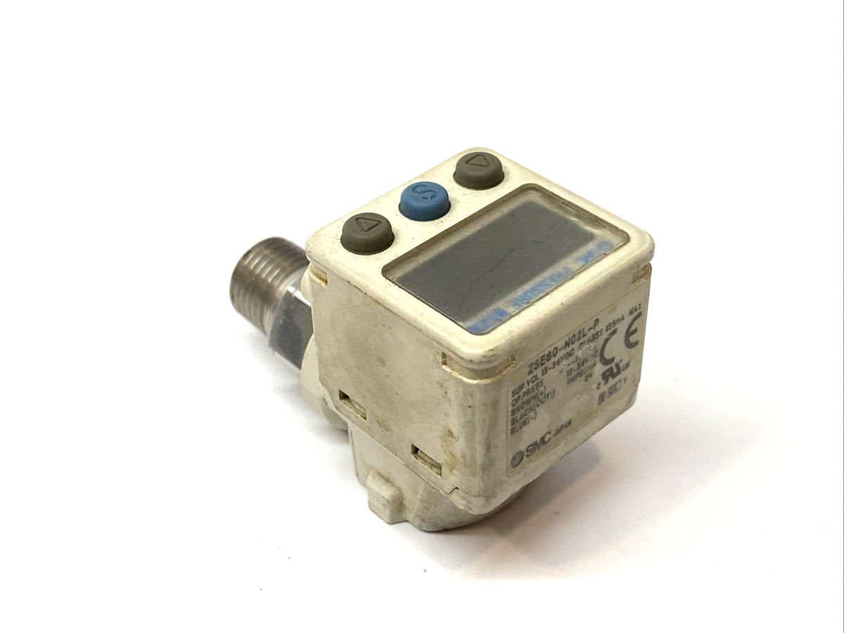 SMC ZSE80-N02L-P Digital Pressure Switch NO CABLE - Maverick Industrial Sales
