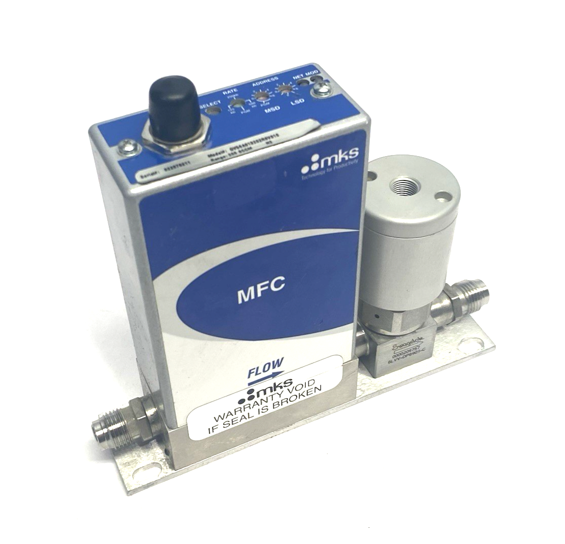 MKS Instruments GV50A013202R6V010 Sealed Mass Flow Controller 200SCCM Range - Maverick Industrial Sales