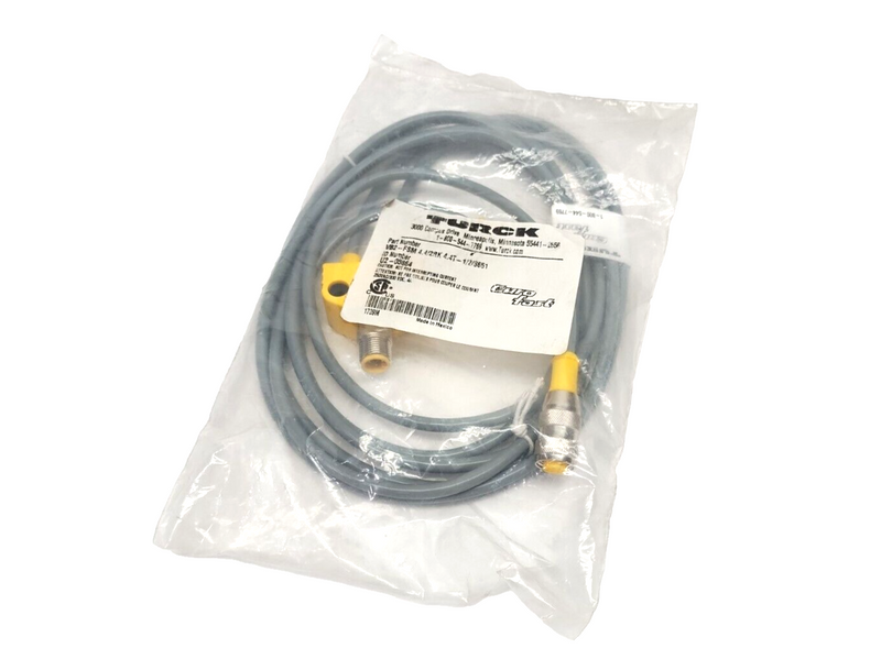 Turck VB2-FSM 4.4/2RK 4.4T-1/2/S651 2-Branch Splitter Cable M12 4-Pin U2-05864 - Maverick Industrial Sales