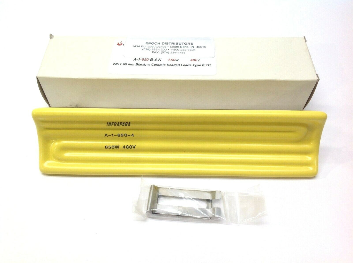 Infrapara A-1-650-4 Heating Element 650W 480V - Maverick Industrial Sales