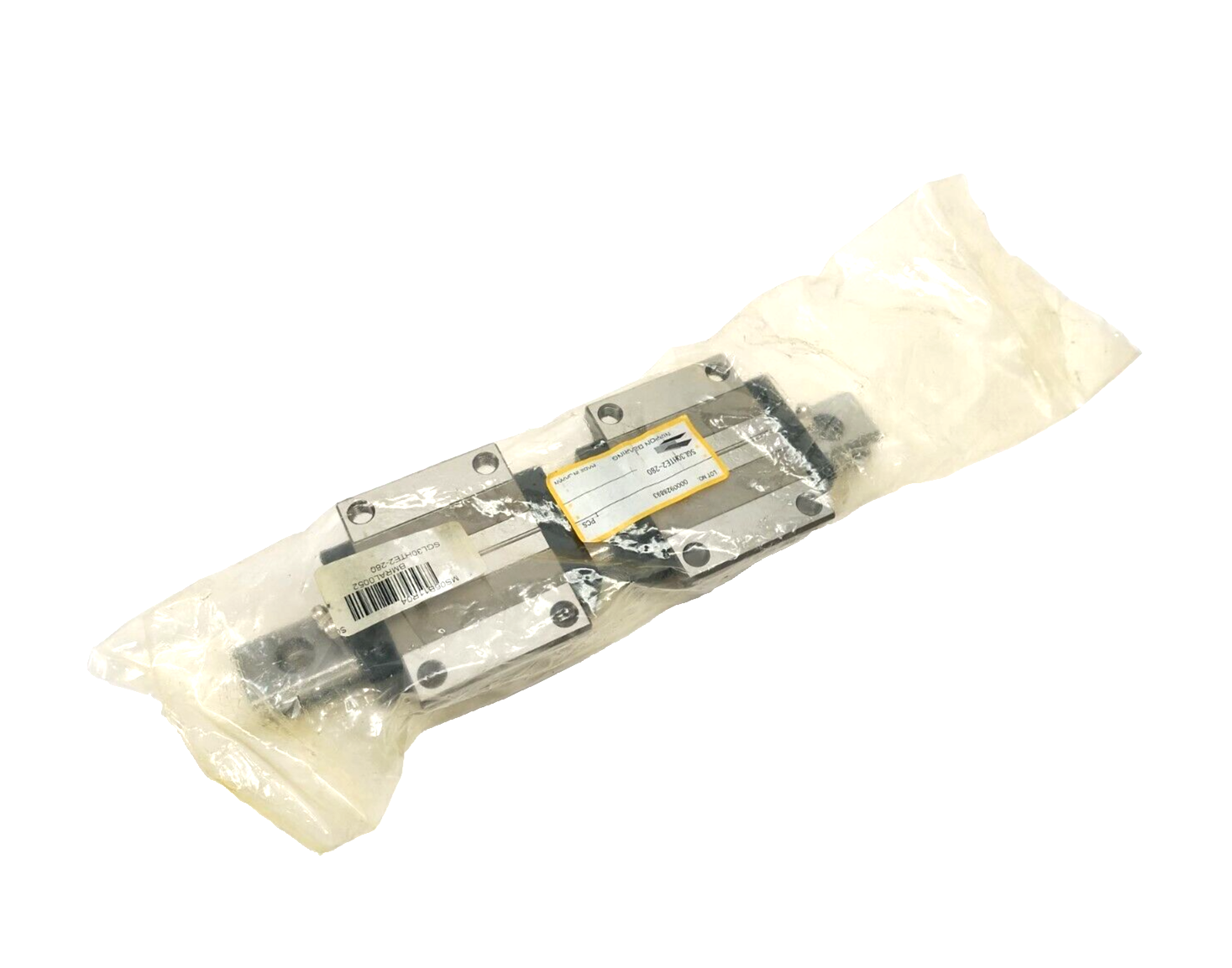 Nippon Bearing SGL30HTE2-280 Linear Slide Bearing Guide Assembly 280mm, 2 Blocks - Maverick Industrial Sales