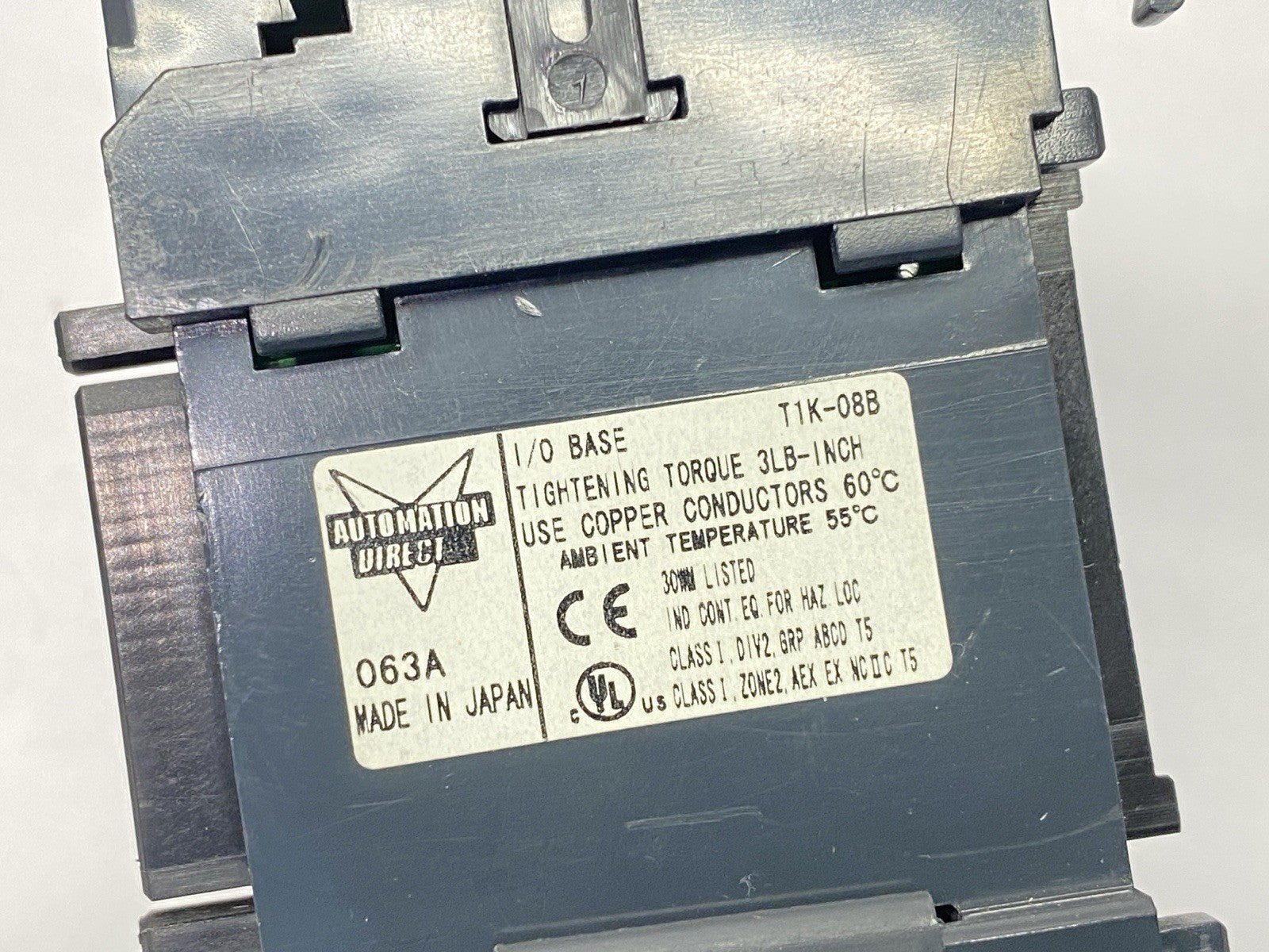 T1F-08AD-2 | Automation Direct Terminator Analog Input Module w/ T1K-08B Base - Used - Maverick Industrial Sales