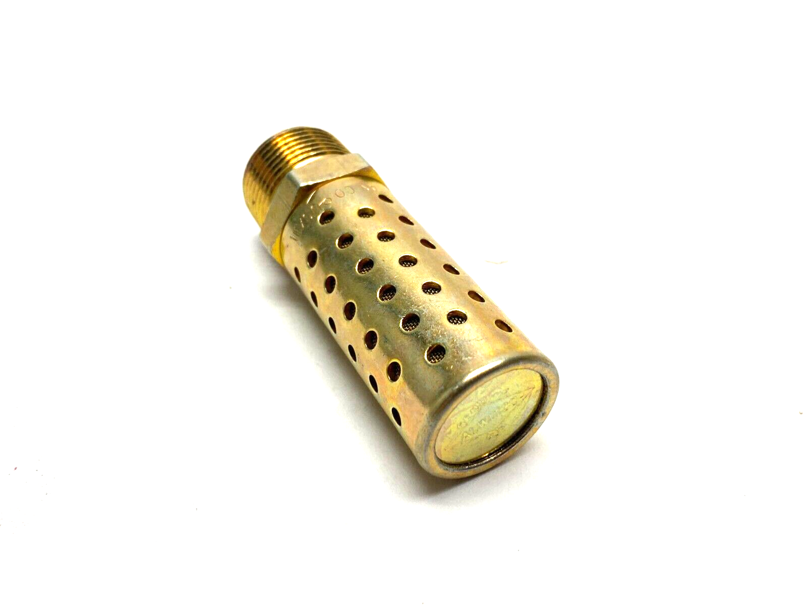 Numatics M5MN Pneumatic SIlencer Metal Body 3/4" NPT Male Thread - Maverick Industrial Sales