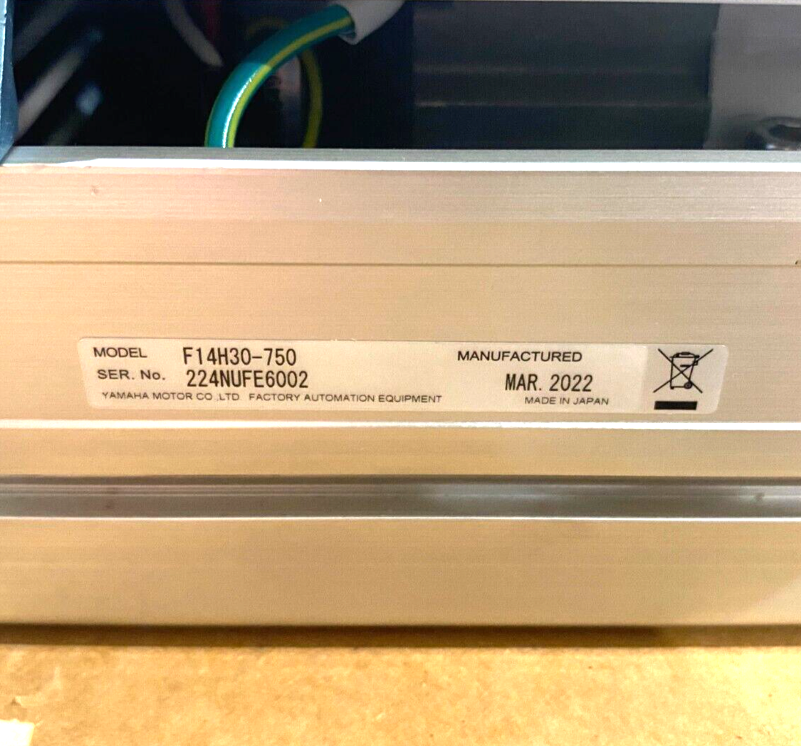 Yamaha F14H30-750 Flip-X Single-Axis Linear Robot Actuator High Thrust - Maverick Industrial Sales