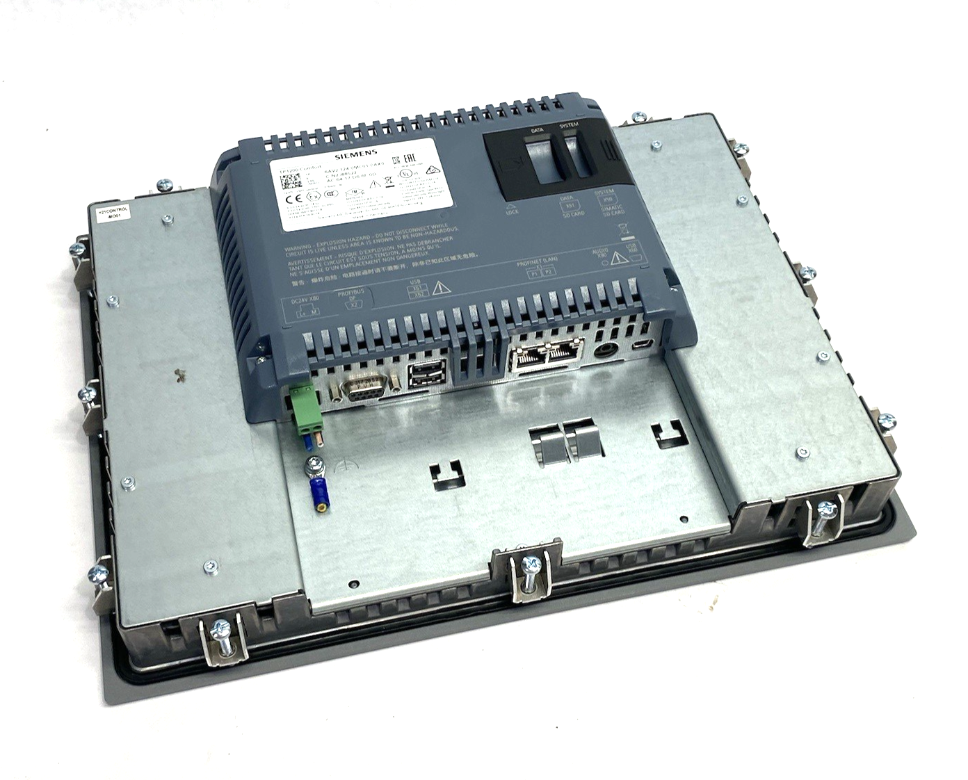 6AV2124-0MC01-0AX0 | Siemens SIMATIC HMI TP1200 Comfort Panel, Touch Op. 12" TFT - Used - Maverick Industrial Sales