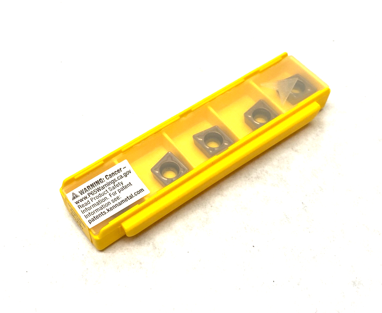 5413187 | Kennametal Screw-On CPMT Inserts Grade KCP10B CPMT09T308MF PKG OF 5 - New - Maverick Industrial Sales