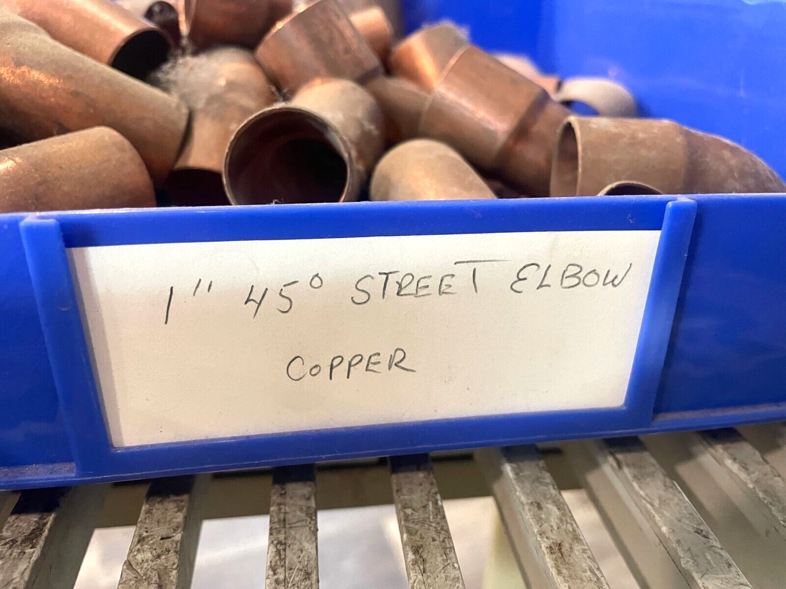 Nibco 9046400 1" 45-Deg Street Copper Elbow Fitting, 1" x 1" Ftg x C, WROT - Maverick Industrial Sales