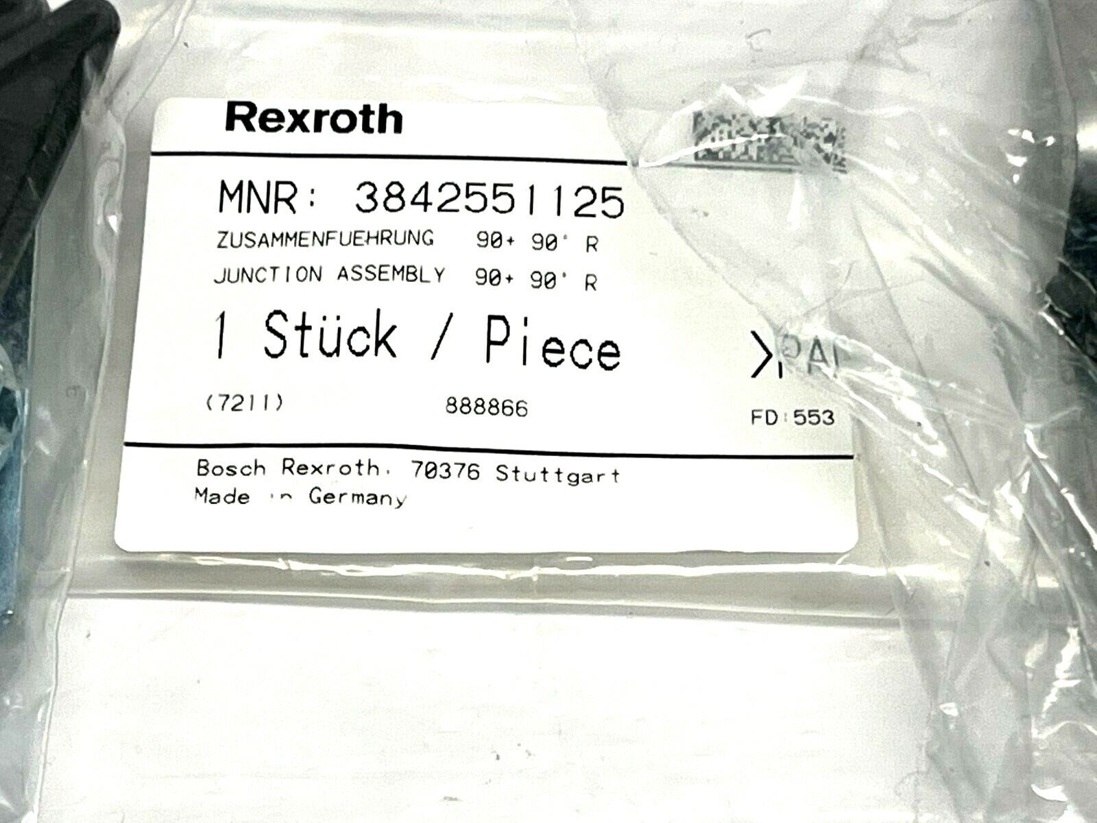 Bosch Rexroth 3842551125 Junction Assembly 90 90° R - Maverick Industrial Sales