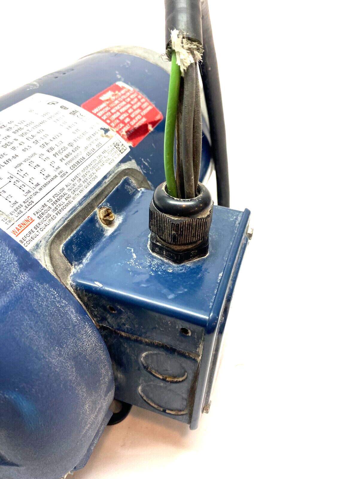 Marathon GT1203 3-Phase Electric Motor 143TC Frame 3515 Rpm 1-1/2HP 143TTFR6010 - Maverick Industrial Sales