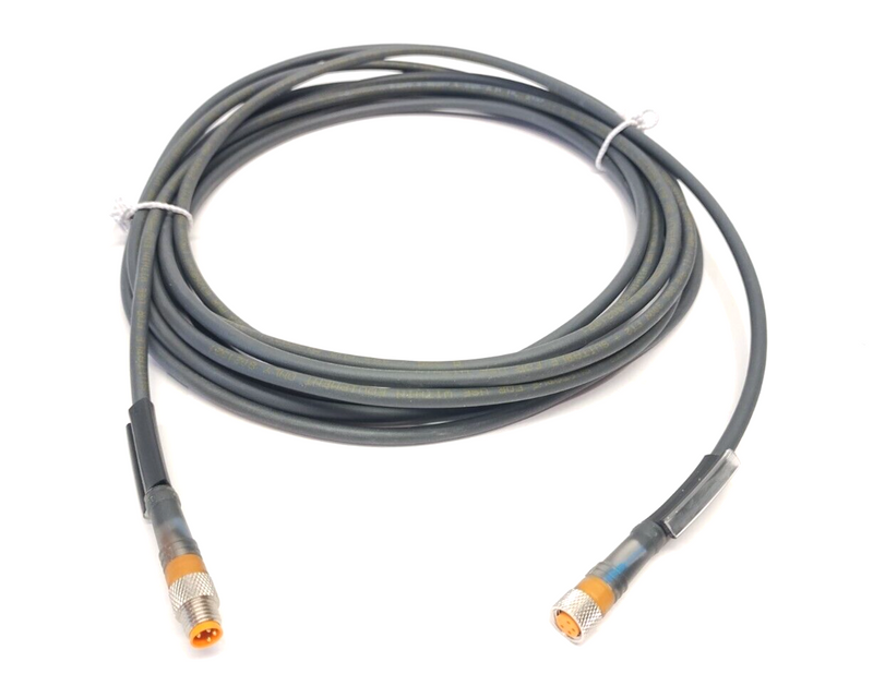 Lumberg RSMV 4-RKMV 4-225/5 M Cordset M8 4-Pin Male To Female 5m 54625 - Maverick Industrial Sales