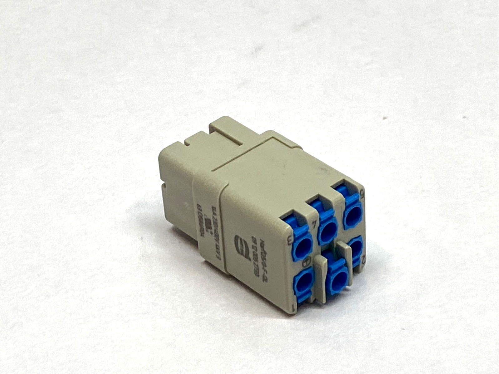 Han Q5/0-F-QL | Harting Female Insert 5+PE 16A 400V Quick Lock 09120052733 - New – Open box - Maverick Industrial Sales