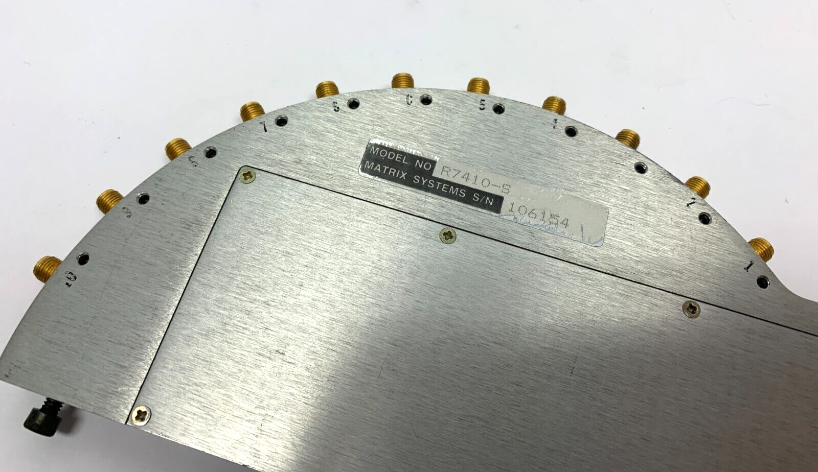 Matrix Systems R7410-S Coaxial Relay Module 7000 Series 10-Port - Maverick Industrial Sales