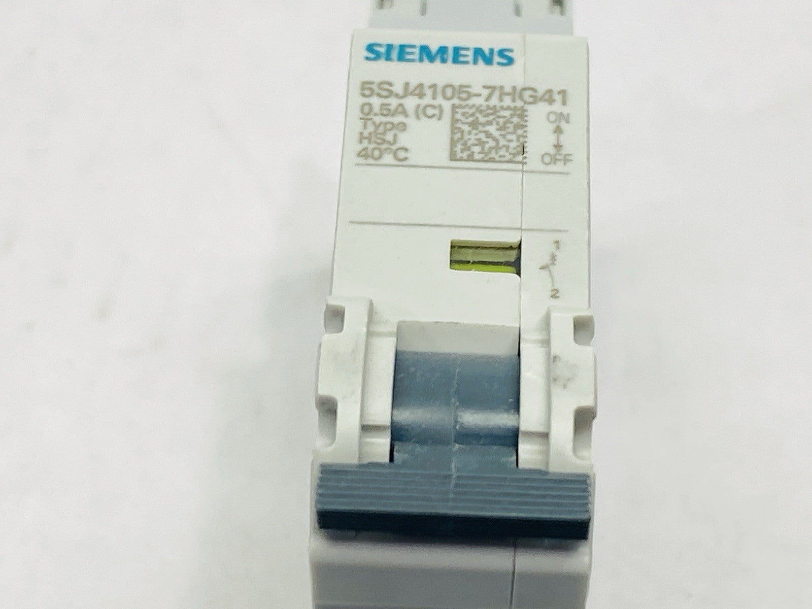 Siemens 5SJ4105-7HG41 Miniature Circuit Breaker 1-Pole 0.5A 240V - Maverick Industrial Sales