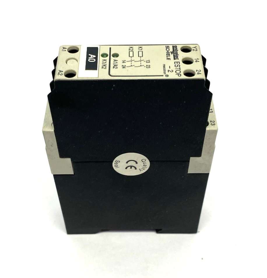 Schiele Entrelec 2.450.800.00 mecotron® Safety Relay ESTOP-2 - Maverick Industrial Sales
