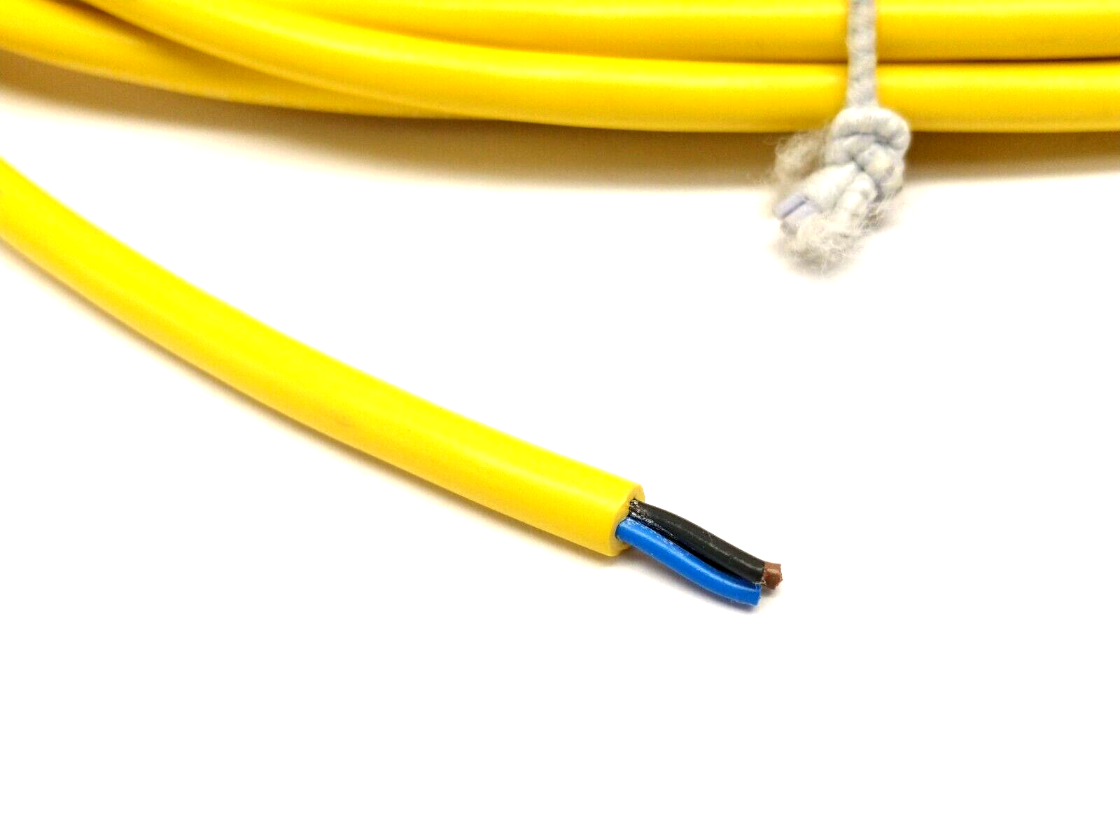Lumberg Automation RSMV 3-593/5M Single Ended Cordset M8 3-Pin Male To Leads 5m - Maverick Industrial Sales