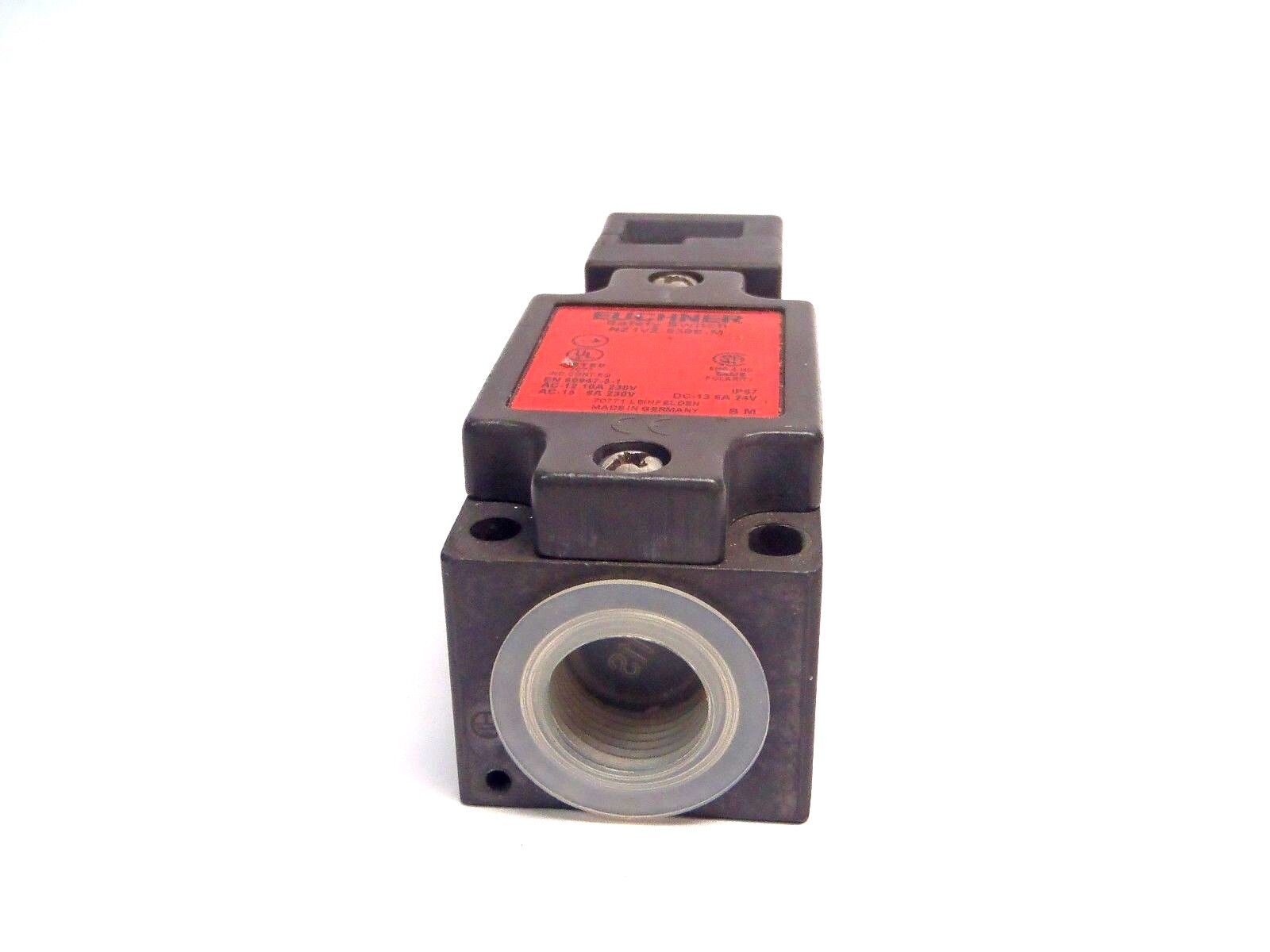 Euchner NZ1VZ-538E-M Safety Switch Interlock Guard 24V Missing End Screws - Maverick Industrial Sales