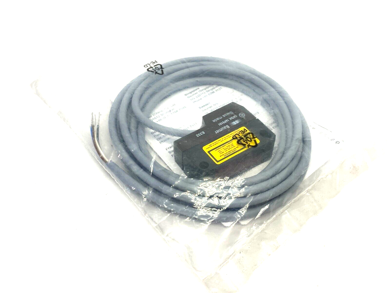 Baumer OHDK 14P5101 Background Suppression Diffuse Sensor 20~350mm 11001255 - Maverick Industrial Sales