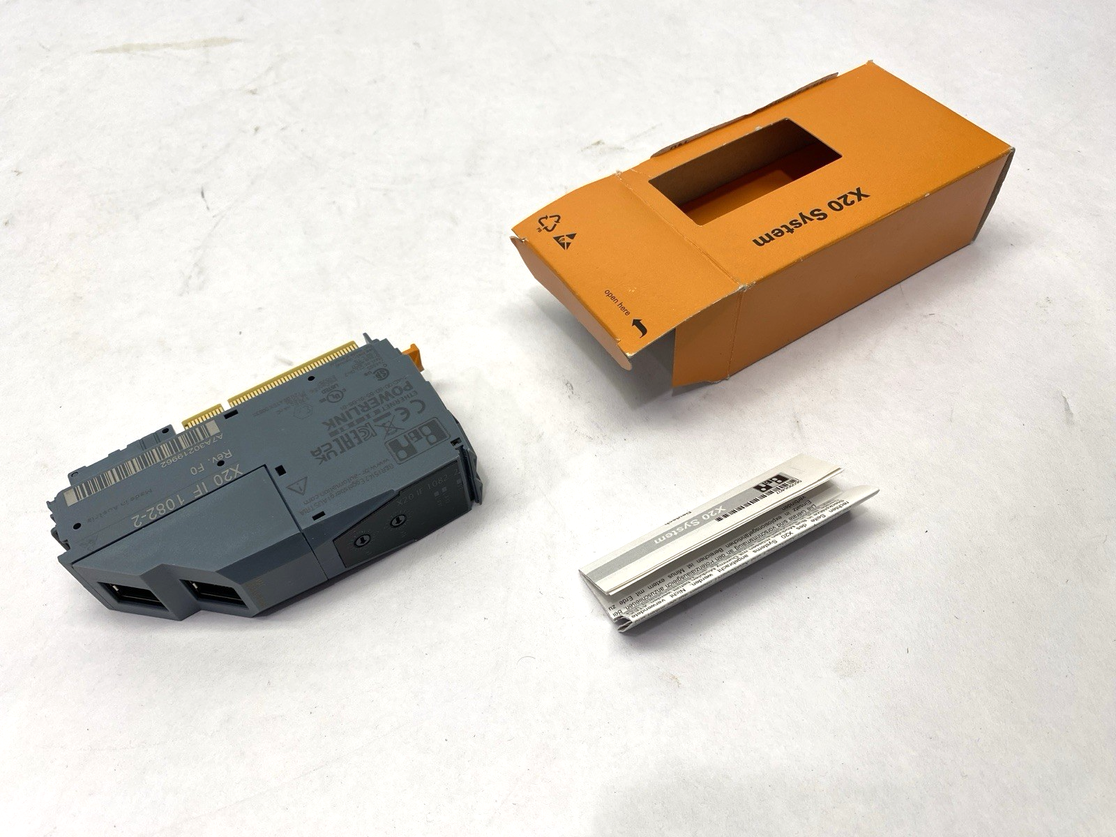 X20IF1082-2 | B&R Automation Rev. F0 Powerlink Interface Module - New – Open box - Maverick Industrial Sales