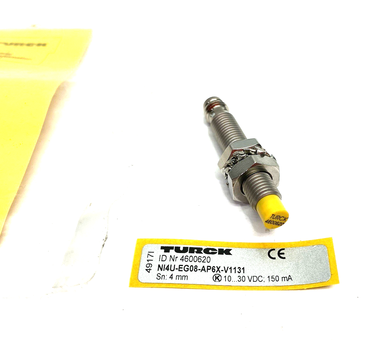 NI4U-EG08-AP6X-V1131 | Turck uprox Inductive Sensor NO contact PNP output 4600620 - New – Open box - Maverick Industrial Sales