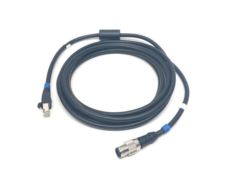 Allen Bradley 445L-AC8RJ3 Ser. A Micro 400 3m Patchcord, M12 8-Pin Male To RJ45 - Maverick Industrial Sales