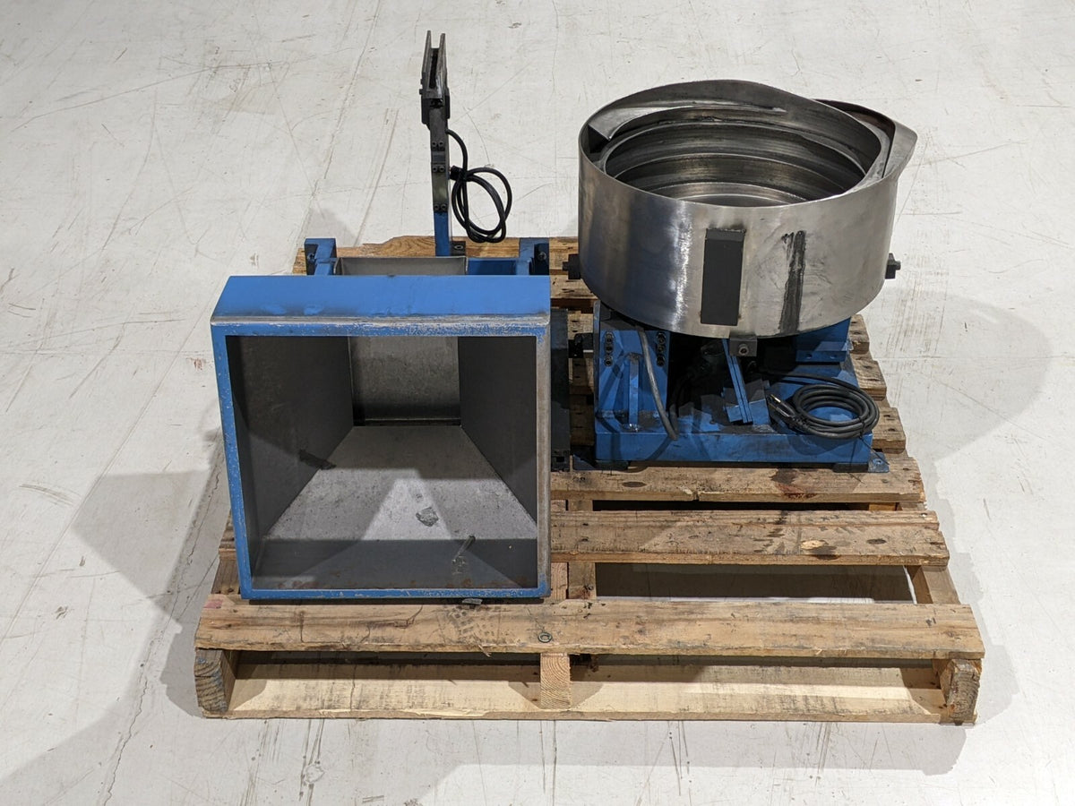 76018 | Vibra-Flight Vibratory Feeder System w/ Bowl, Inline, Hopper, Feeder Cube - Used - Maverick Industrial Sales