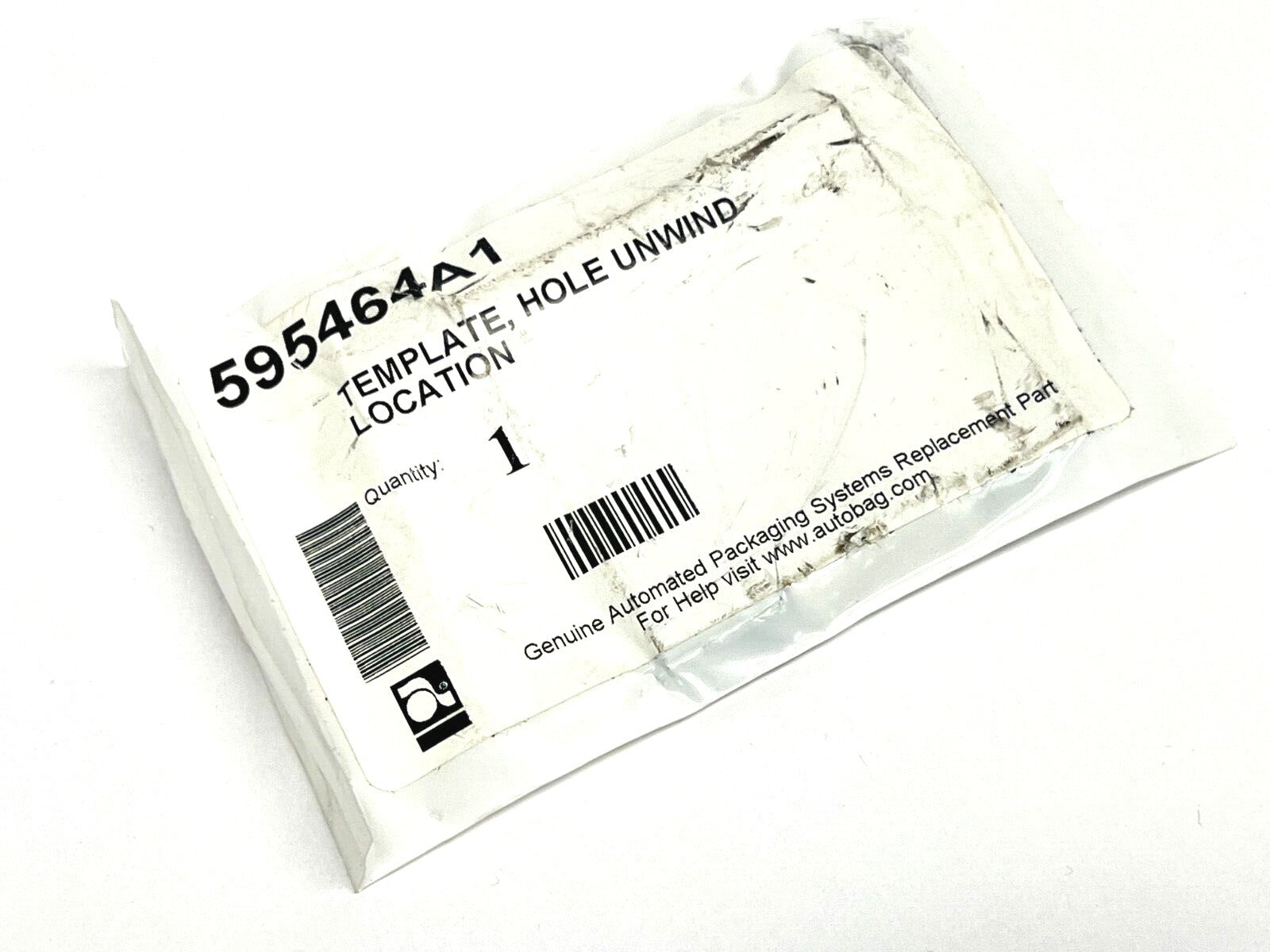 Automated Packaging Systems 595464A1 Hole Unwind Location Template - Maverick Industrial Sales