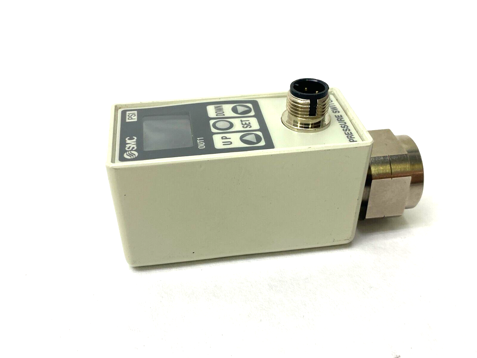 SMC ISE70-N02-65-P Digital Pressure Switch 0~150psi 24~24VDC - Maverick Industrial Sales
