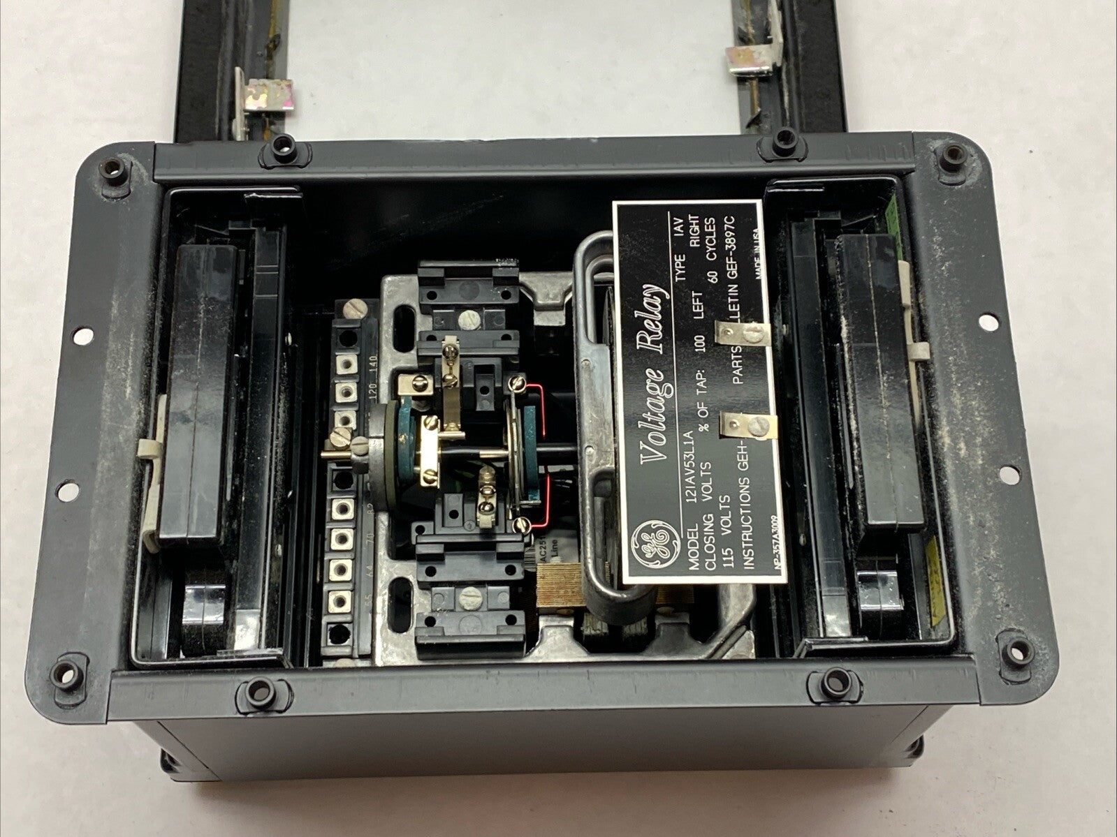 GE-Hitachi 12IAV53L1A IAV Time Delay Relay Single Phase 115V CORROSION - Maverick Industrial Sales