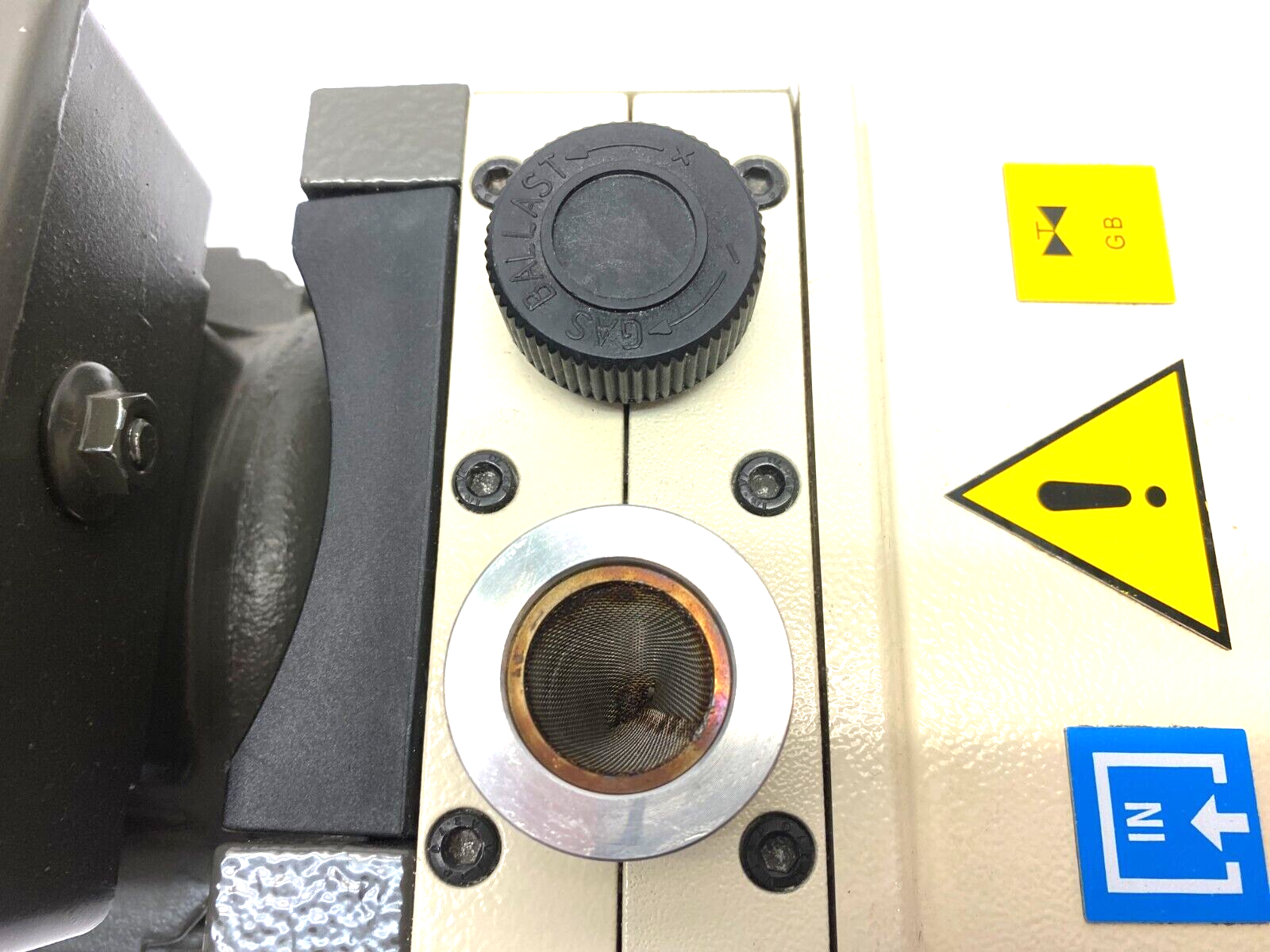 Varian 949-9325 Dual Stage Rotary Vane Vacuum Pump DS 302 Leroy Somner Motor - Maverick Industrial Sales