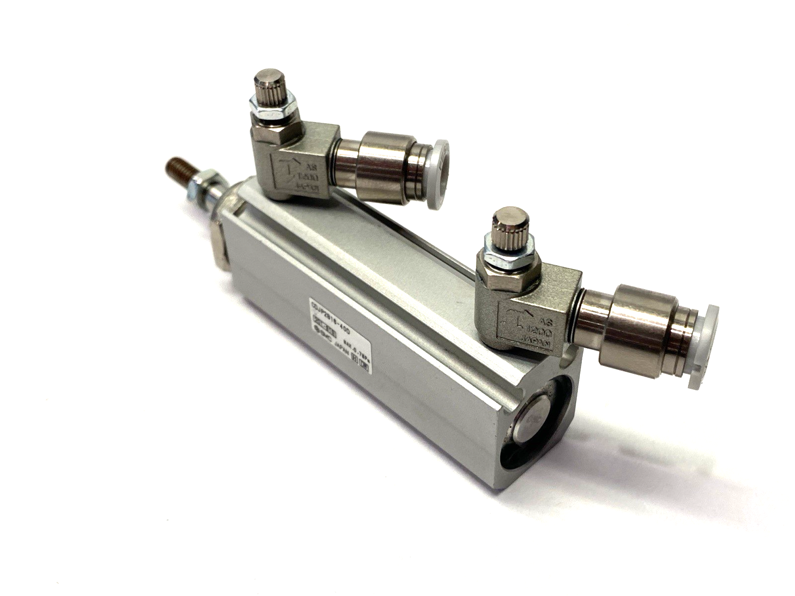 CDJP2B16-40D | SMC Pneumatic Cylinder Double Acting 16mm Bore 40mm Stroke - Used - Maverick Industrial Sales