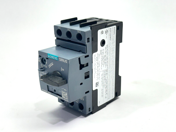 Siemens 3RV2011-1EA10 Sirius Motor Protection Circuit Breaker 2.8-4A 600V - Maverick Industrial Sales