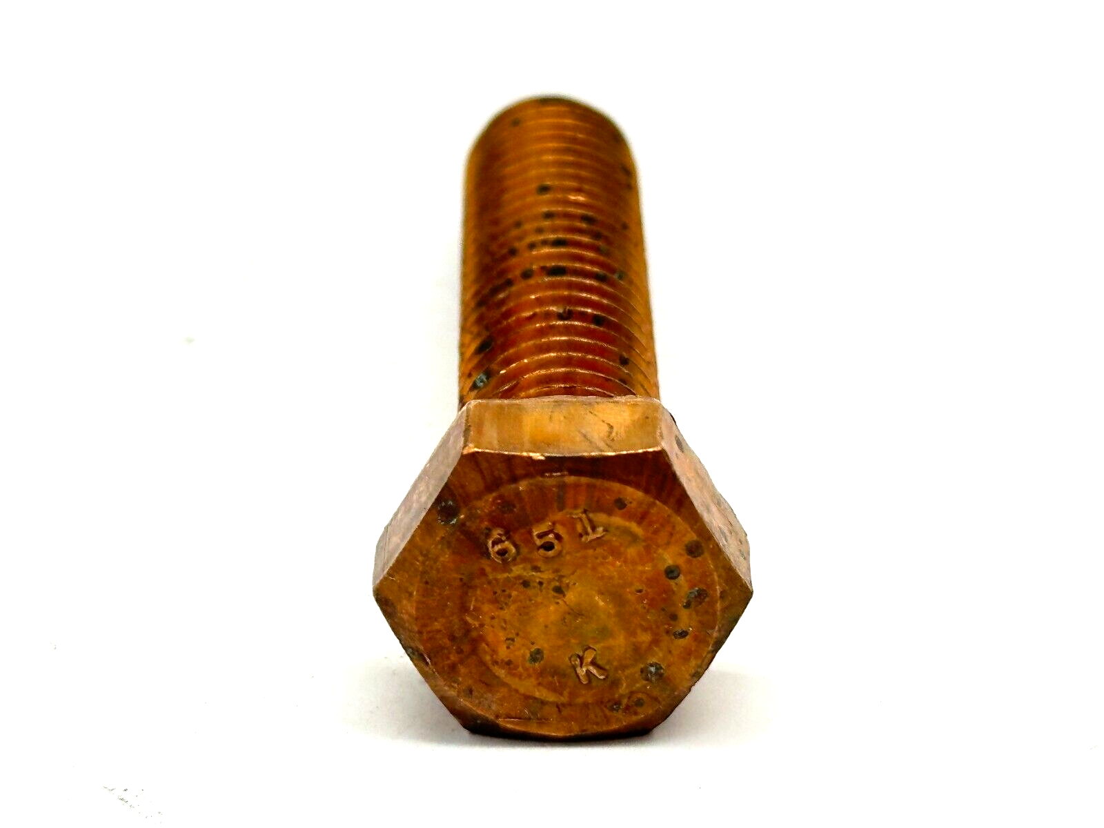 Machine Bolt 1/2"-13 Hex Head 2" Length Silicon Bronze LOT OF 5 - Maverick Industrial Sales