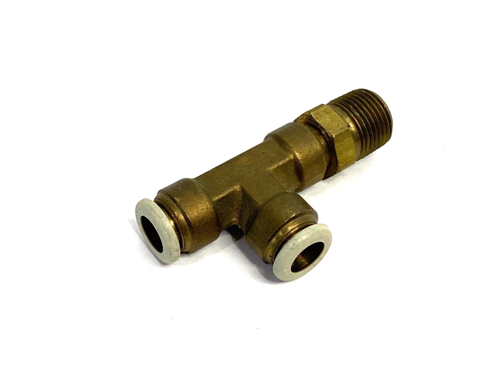 Parker 171PTC-6-6 Prestolok Push-to-Connect Swivel Elbow 3/8" x 3/8" NO SEALANT - Maverick Industrial Sales
